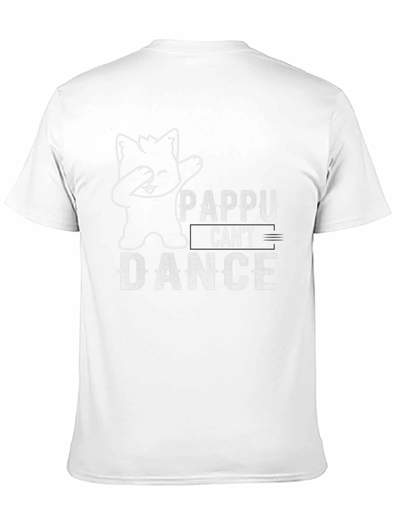 Pappu Cant Dance Black Graphic Tee