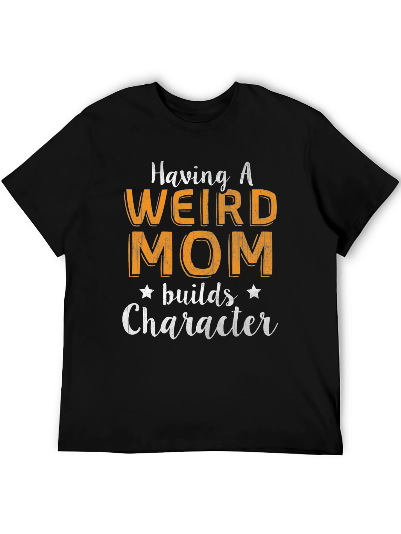 Weird Mom Builds Character Graphic T-Shirt