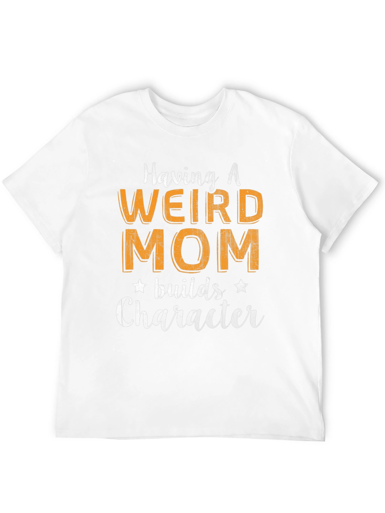 Weird Mom Builds Character Graphic T-Shirt