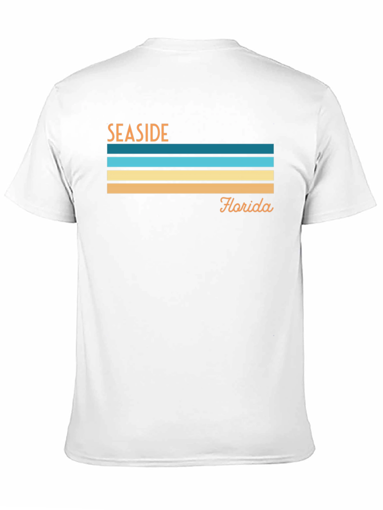 Seaside Florida Retro Graphic T-Shirt