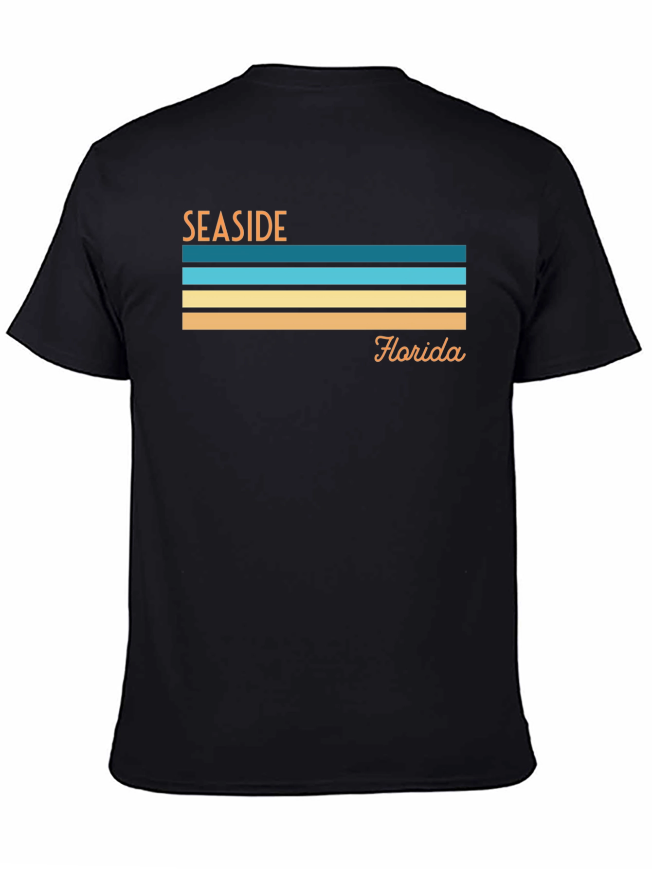 Seaside Florida Retro Graphic T-Shirt