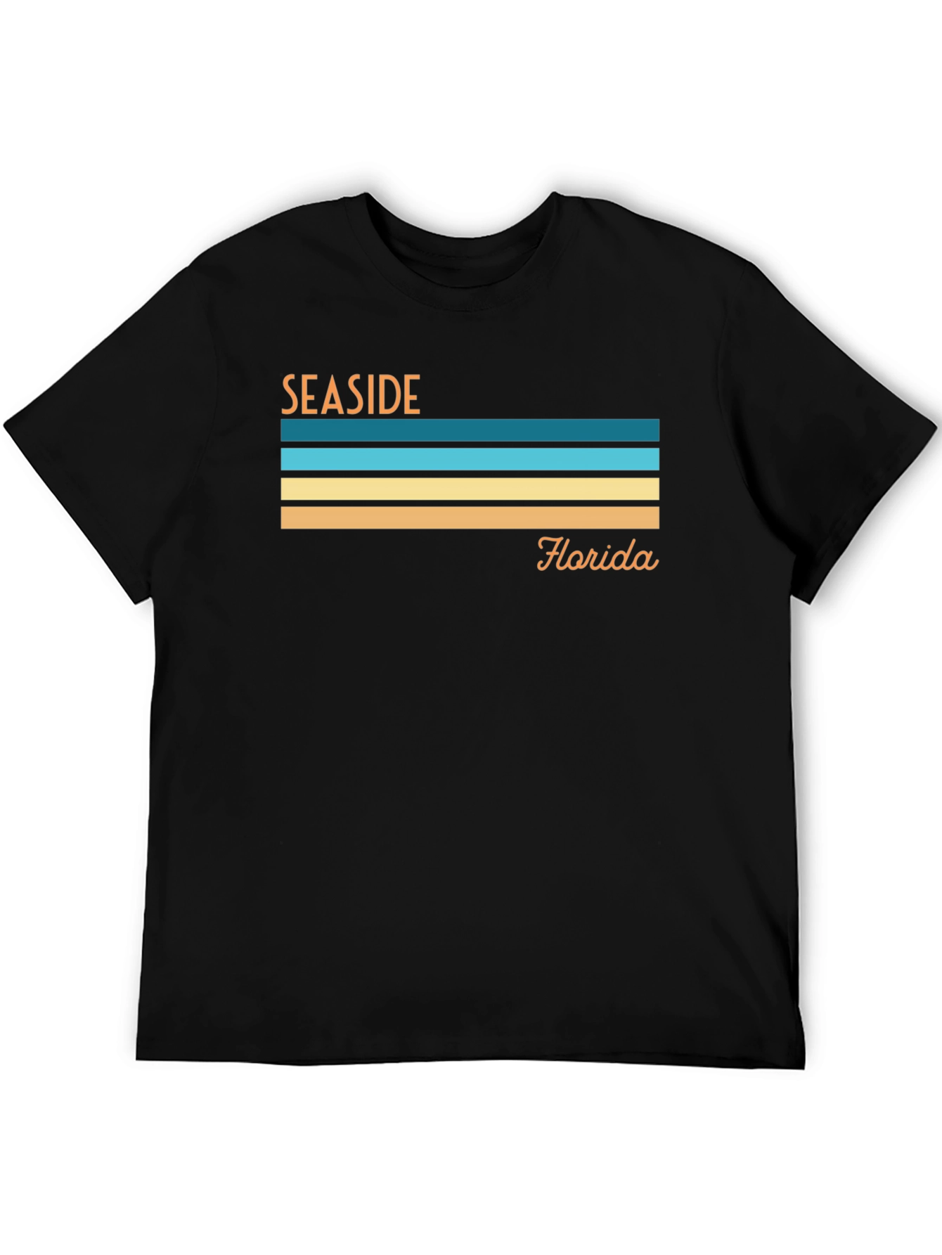 Seaside Florida Retro Graphic T-Shirt