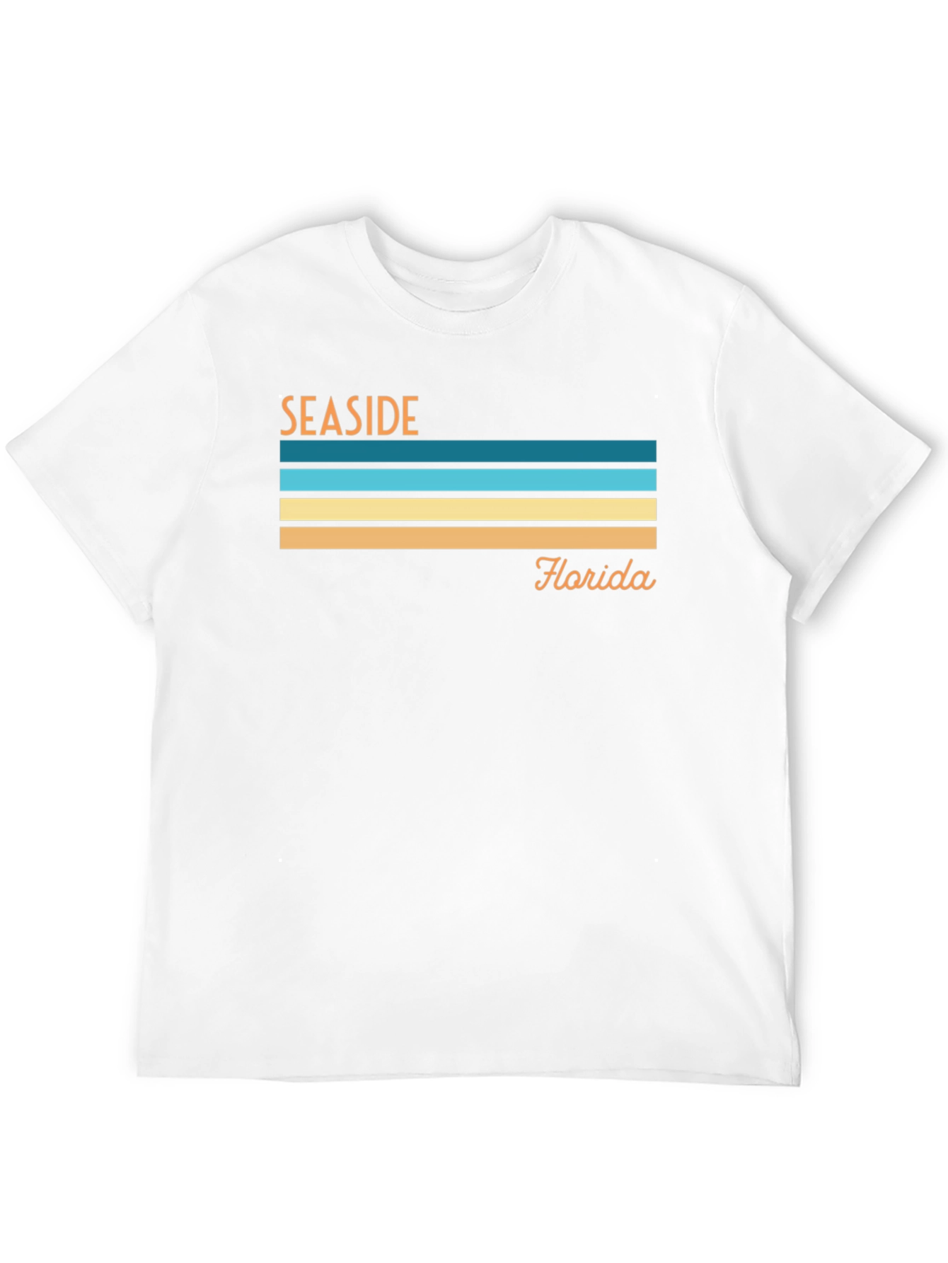 Seaside Florida Retro Graphic T-Shirt