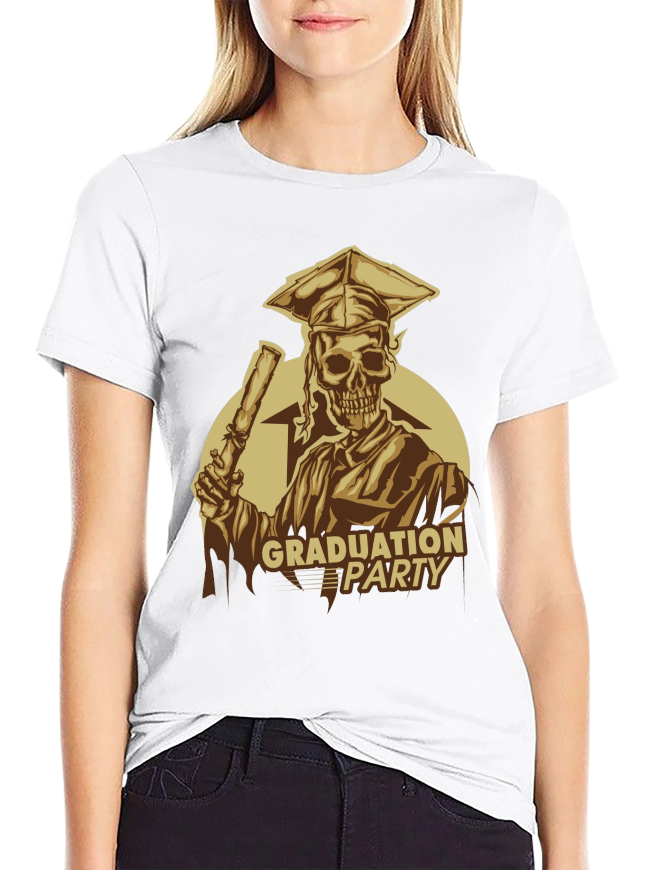 Graduation Party Skeleton T-Shirt