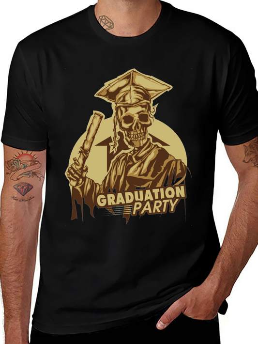 Graduation Party Skeleton T-Shirt