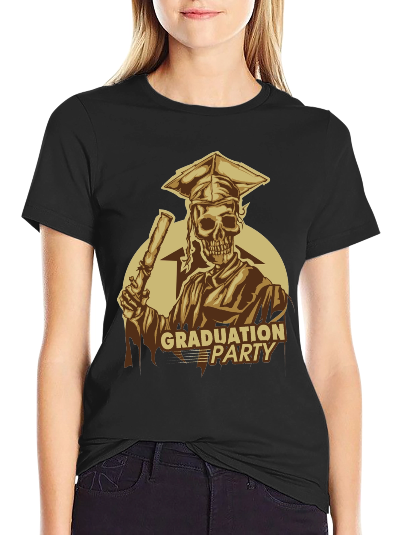Graduation Party Skeleton T-Shirt