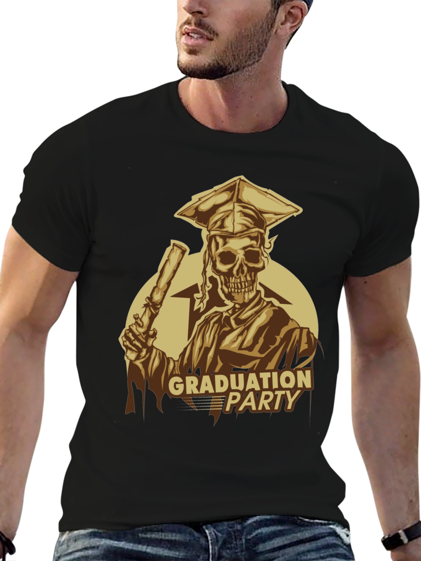 Graduation Party Skeleton T-Shirt