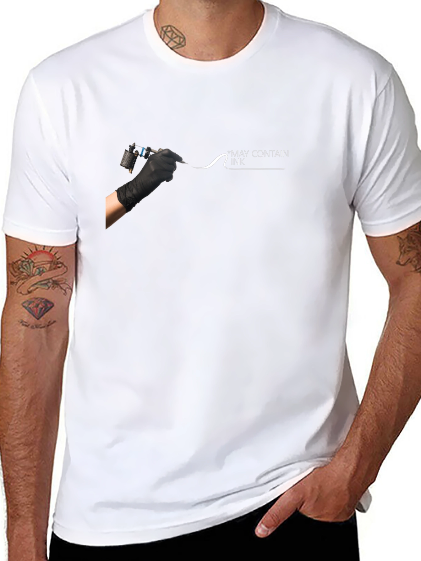 May Contain Ink Black T-Shirt