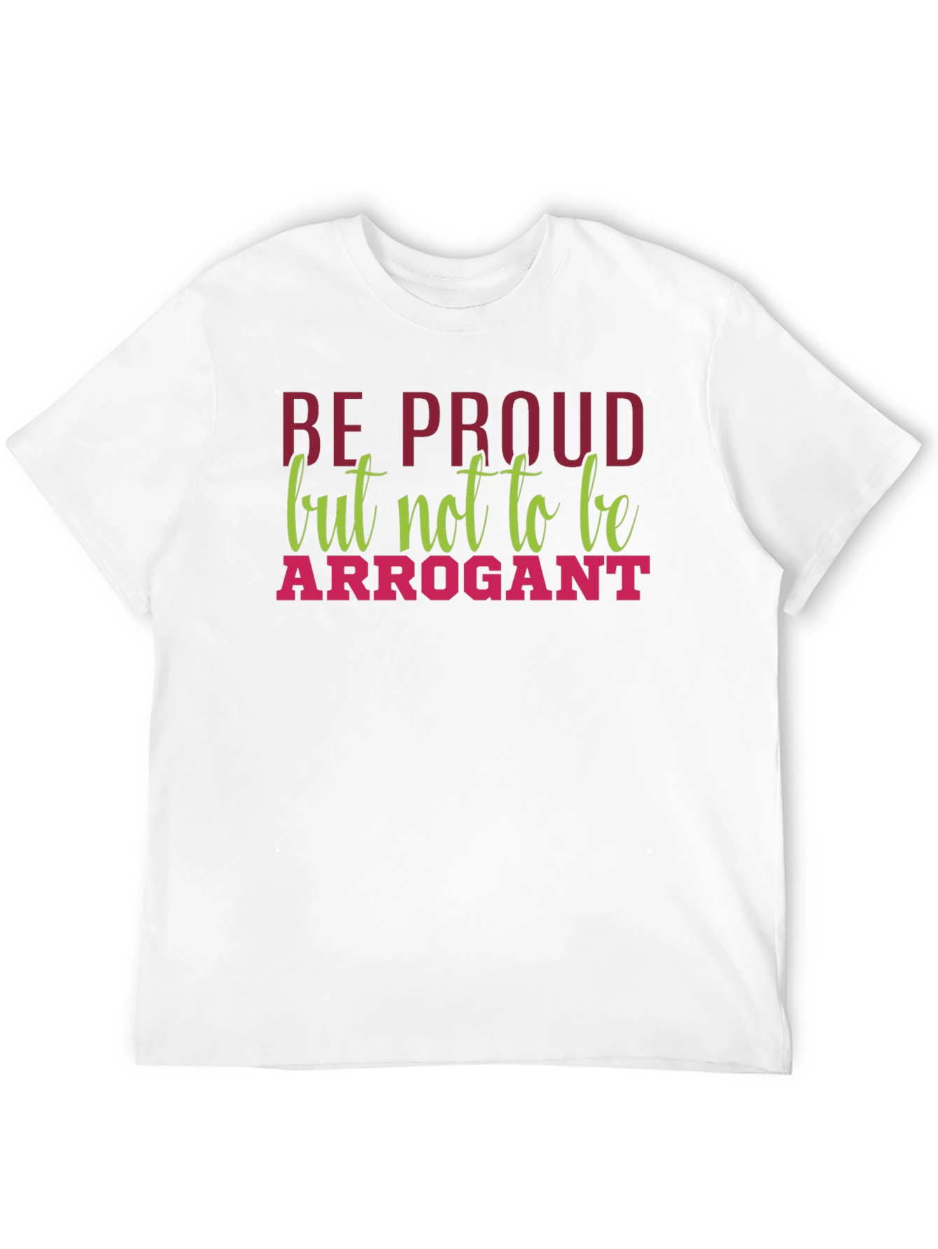 Be Proud Graphic Tee - Mens Black T-Shirt