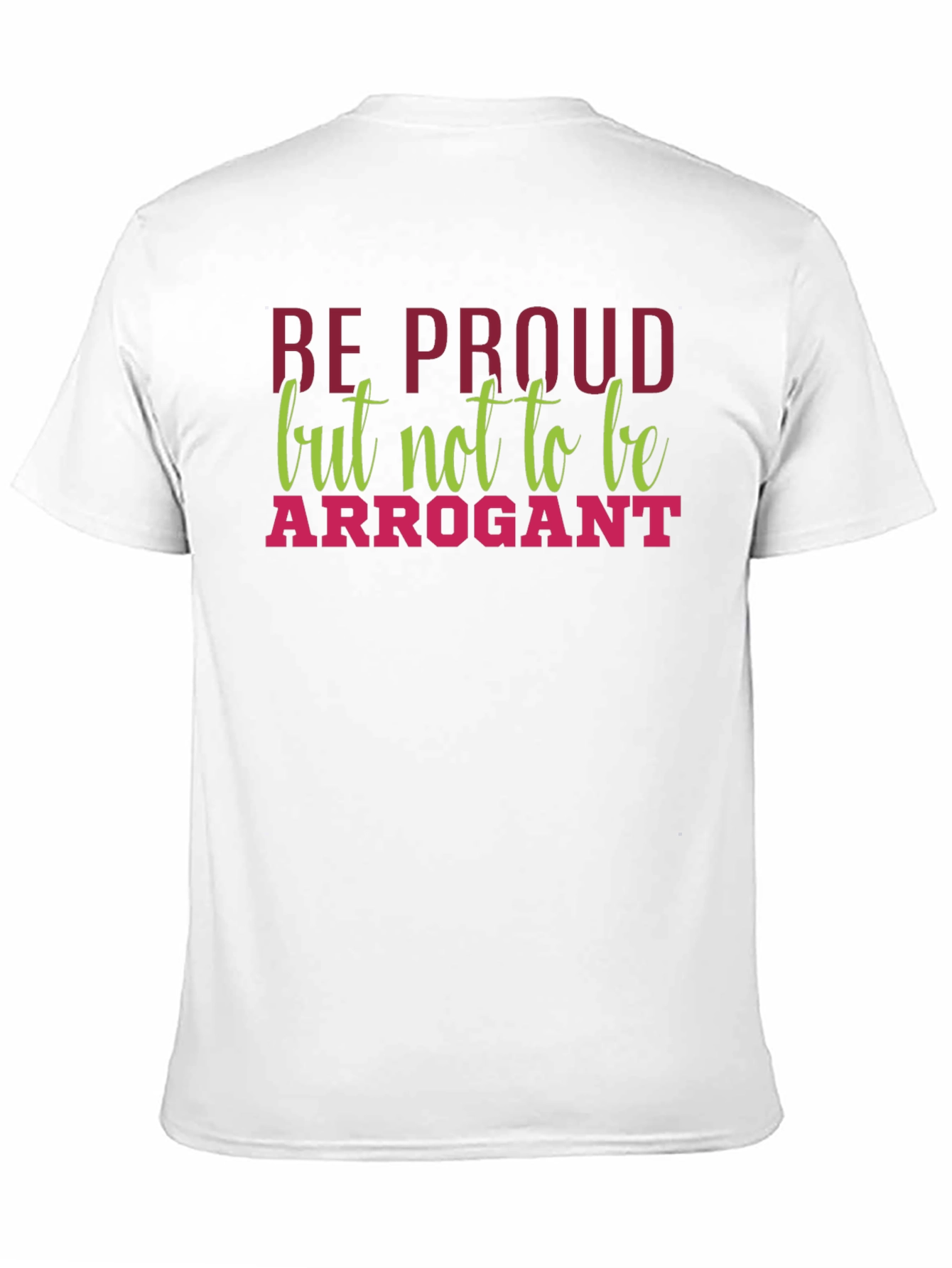 Be Proud Graphic Tee - Mens Black T-Shirt