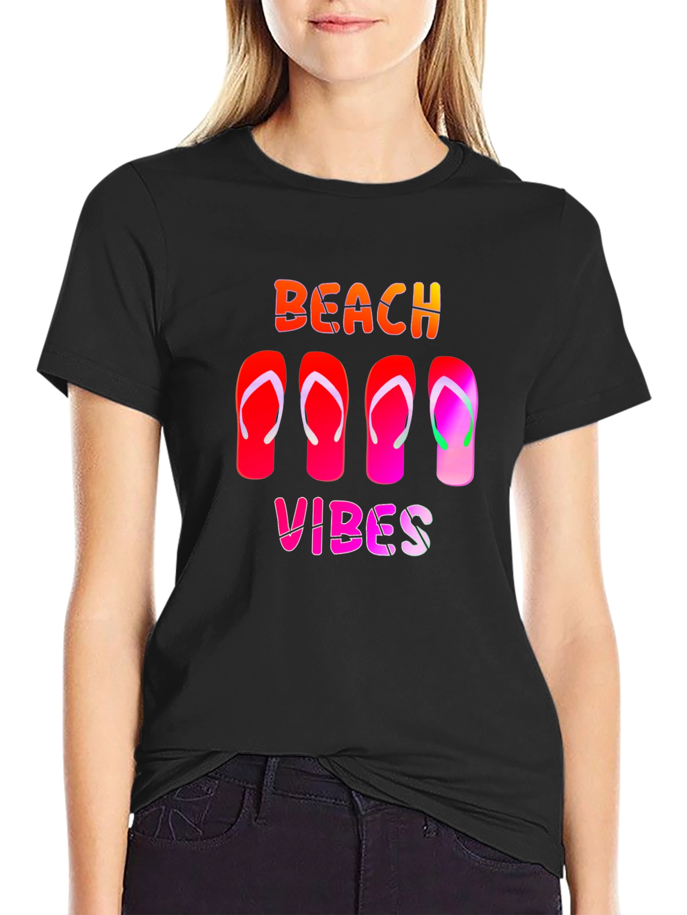 Beach Vibes Graphic Tee - Summer Ready!