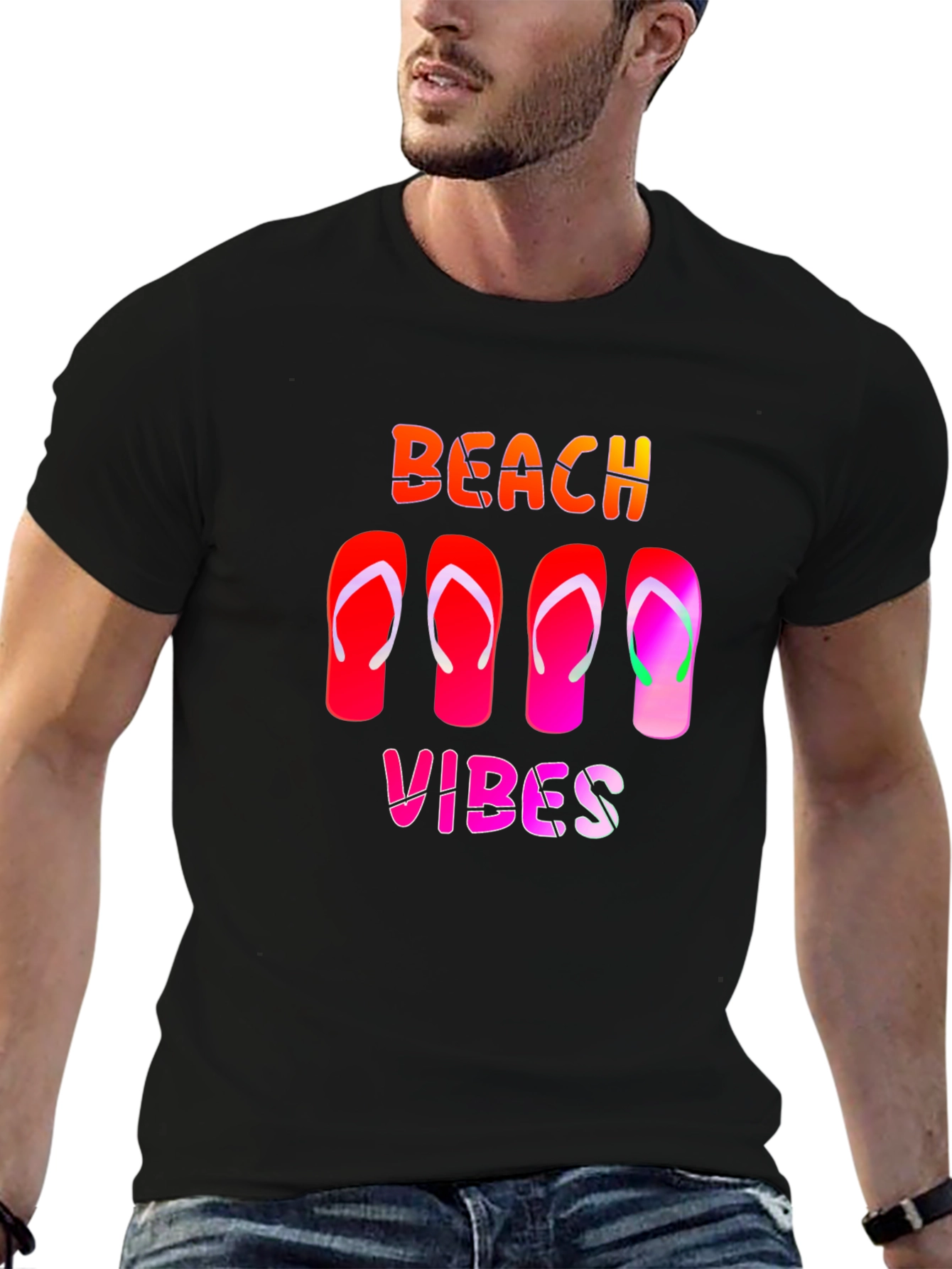 Beach Vibes Graphic Tee - Summer Ready!