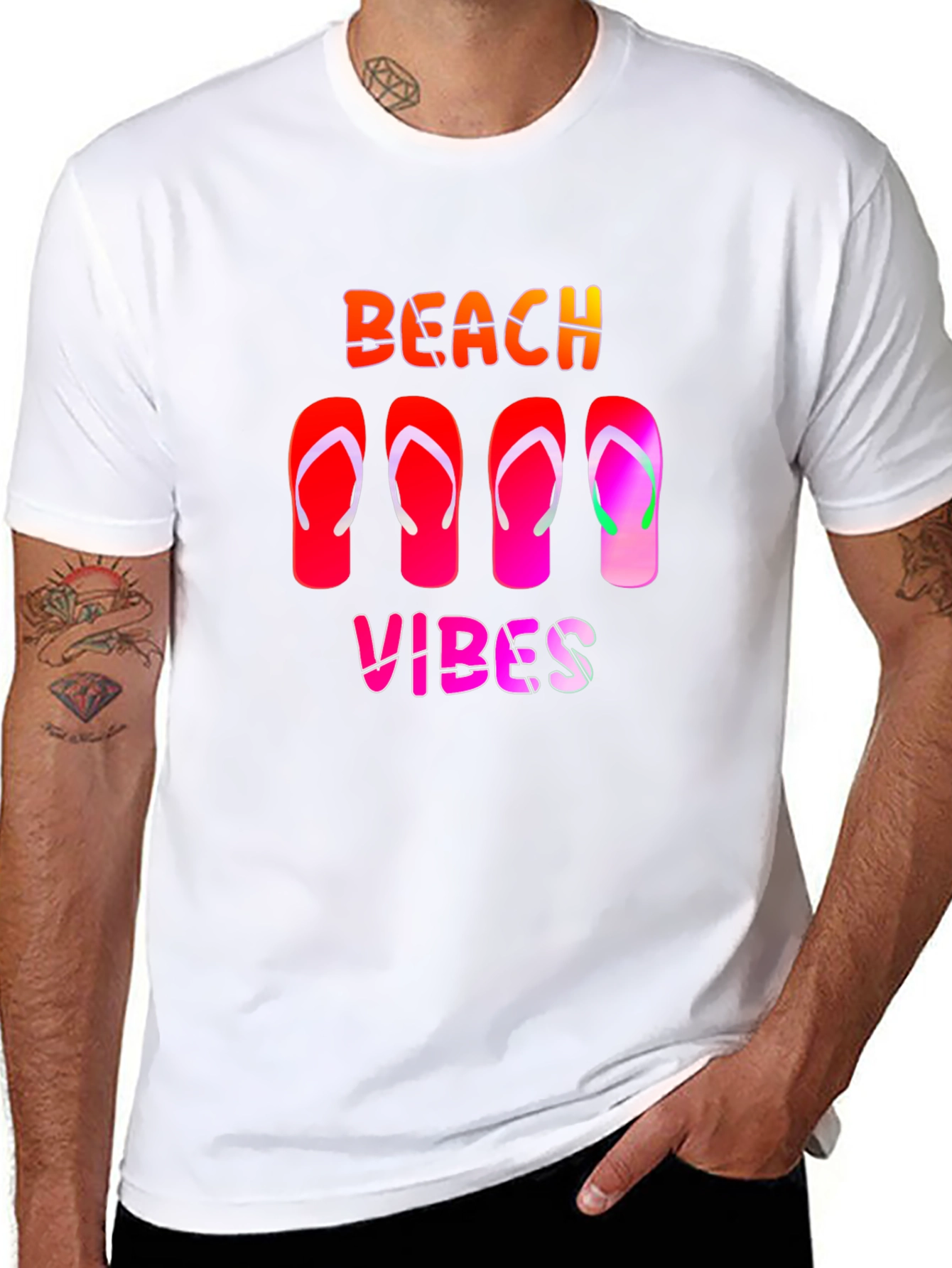 Beach Vibes Graphic Tee - Summer Ready!