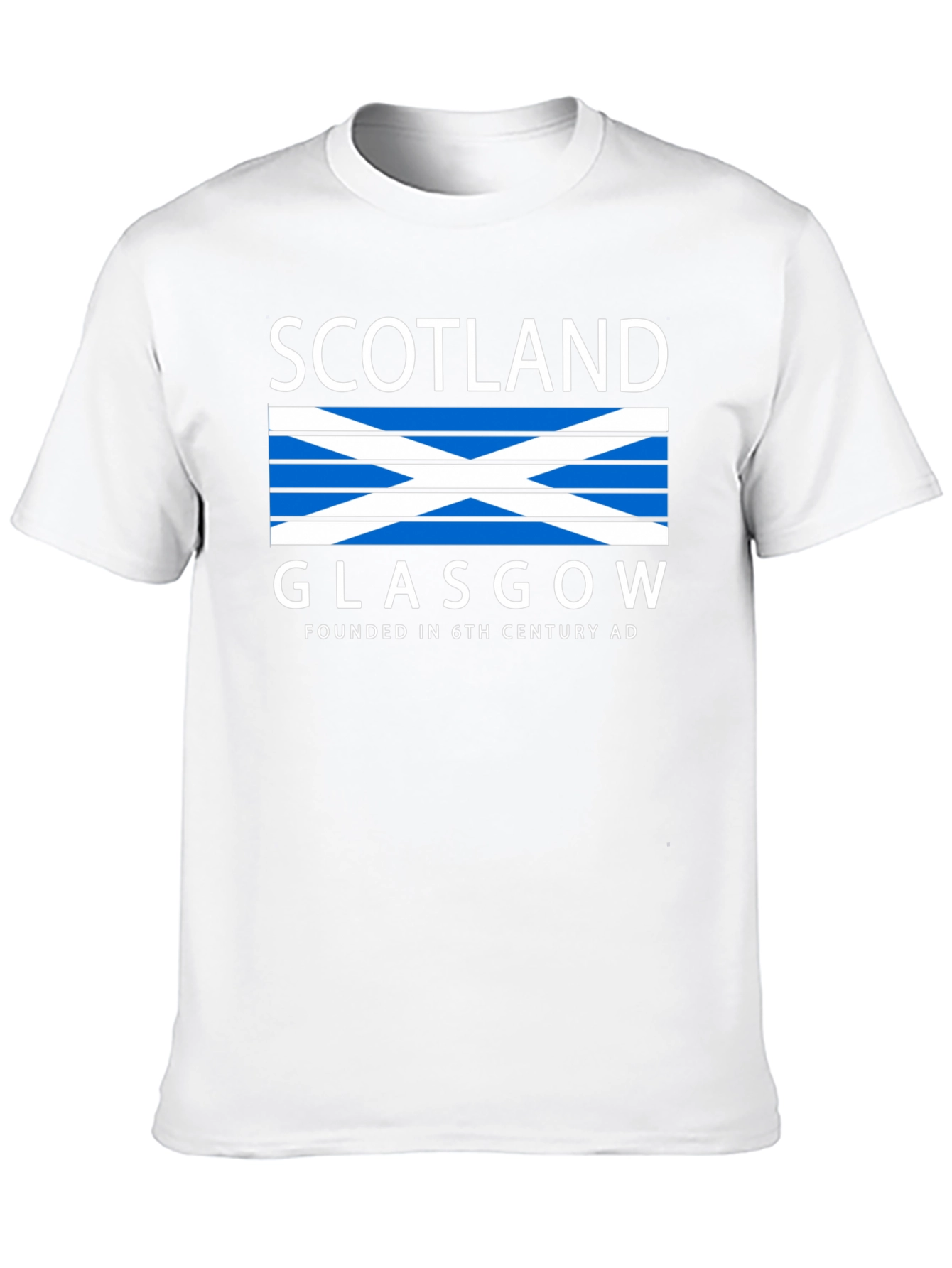 Scotland Glasgow Graphic Tee - Black