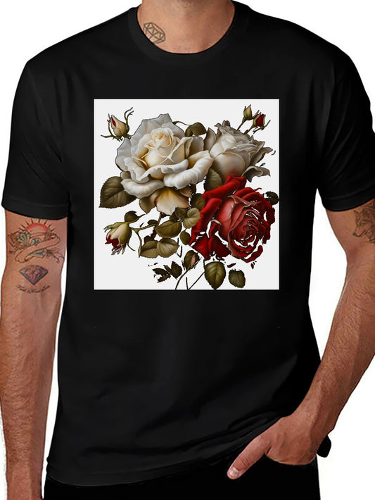 Floral Roses Graphic Tee
