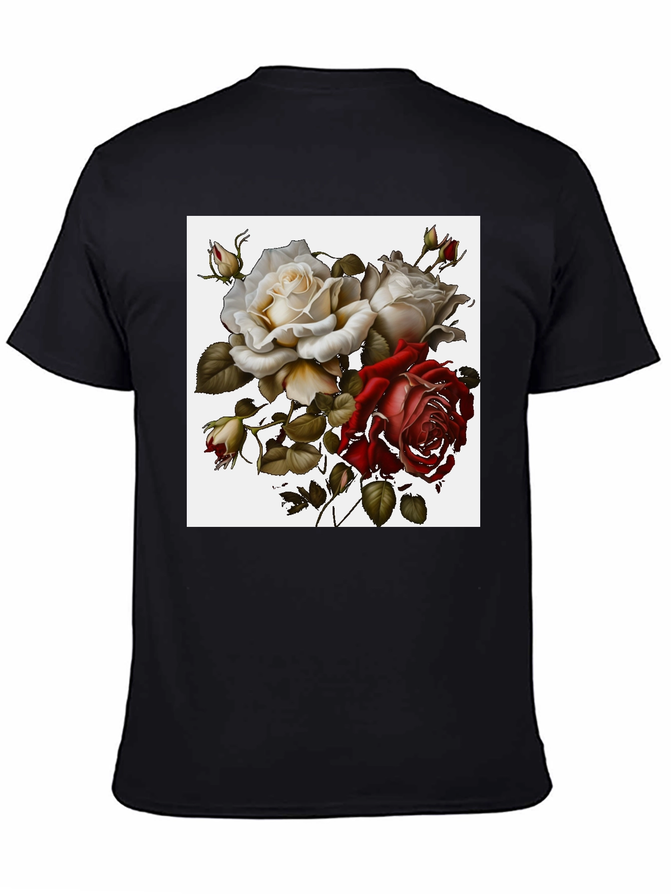 Floral Roses Graphic Tee