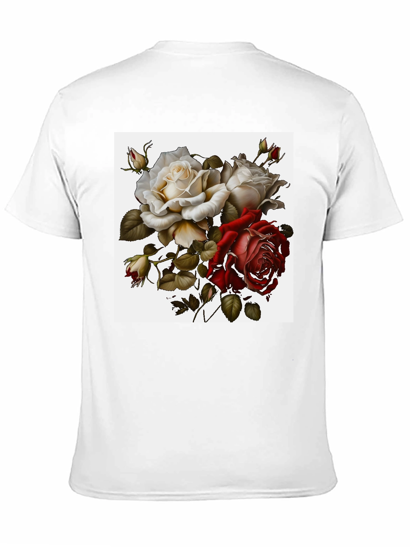 Floral Roses Graphic Tee