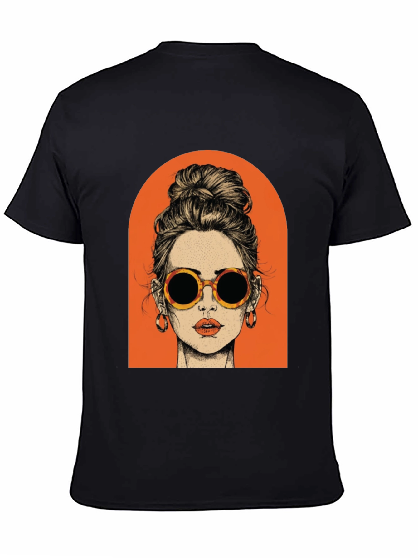 Retro Woman Graphic Tee - Stylish Casual Wear