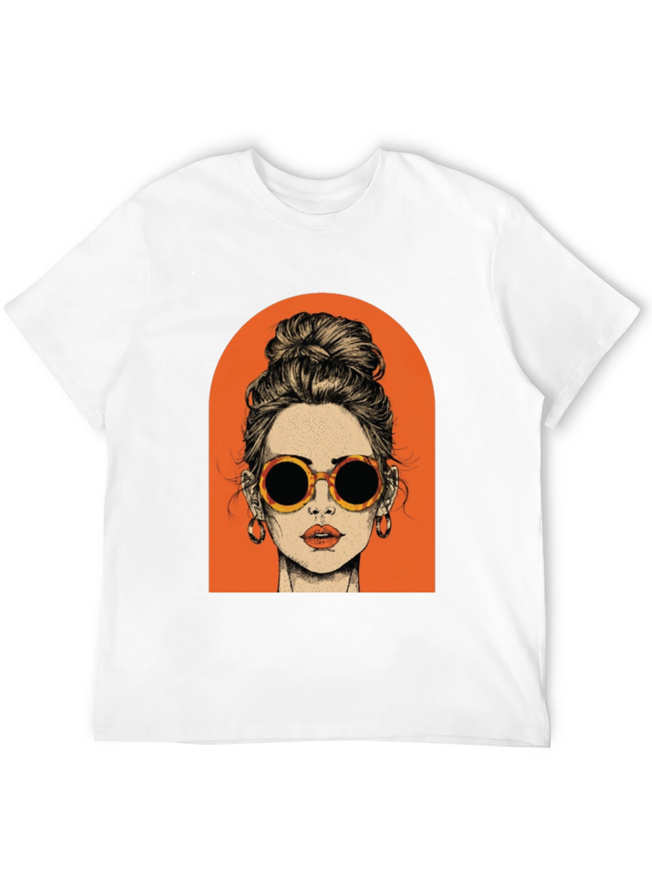 Retro Woman Graphic Tee - Stylish Casual Wear
