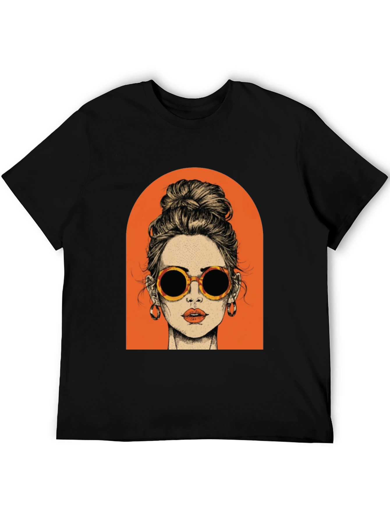 Retro Woman Graphic Tee - Stylish Casual Wear