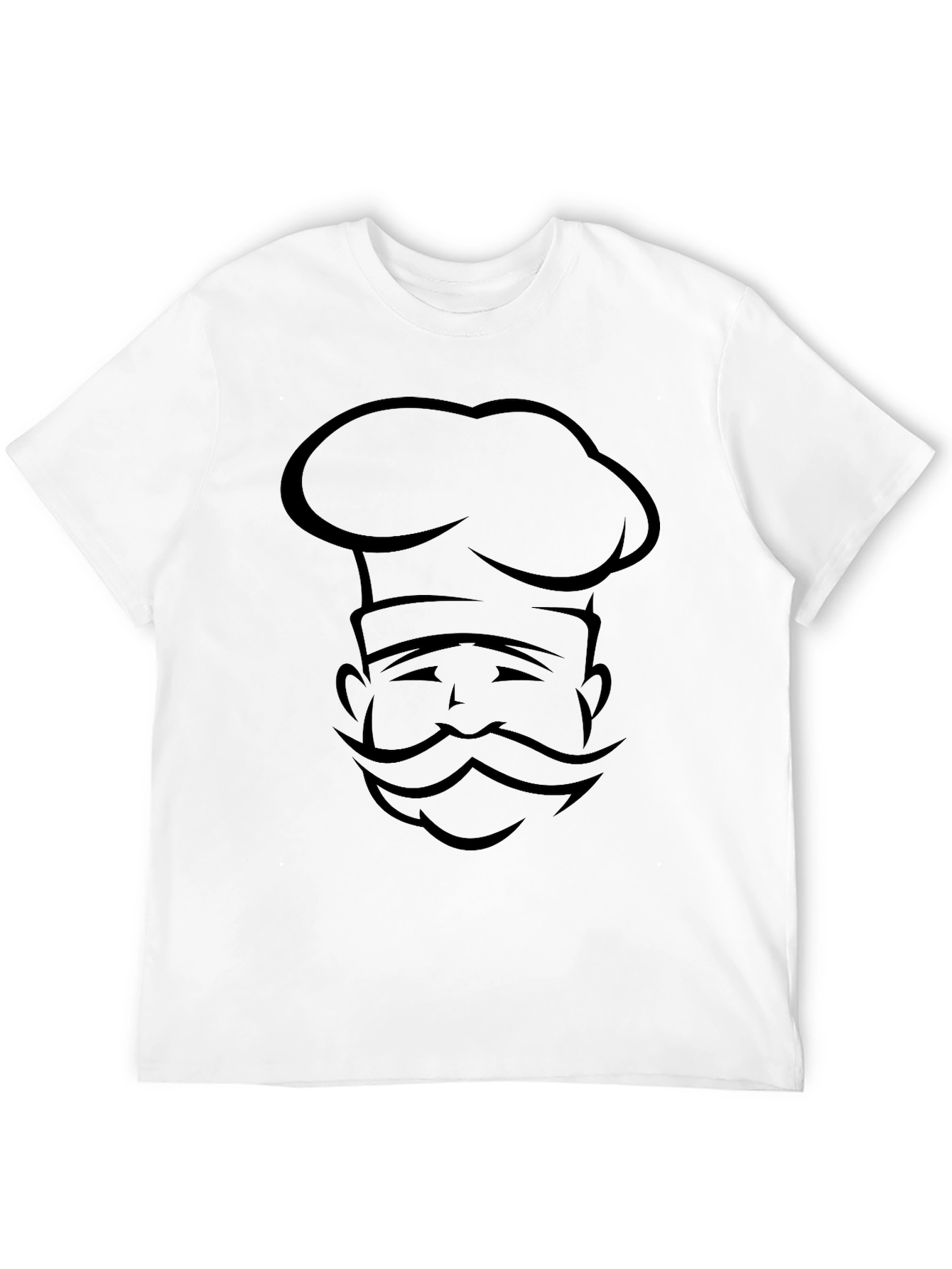 Chef Graphic Black T-Shirt