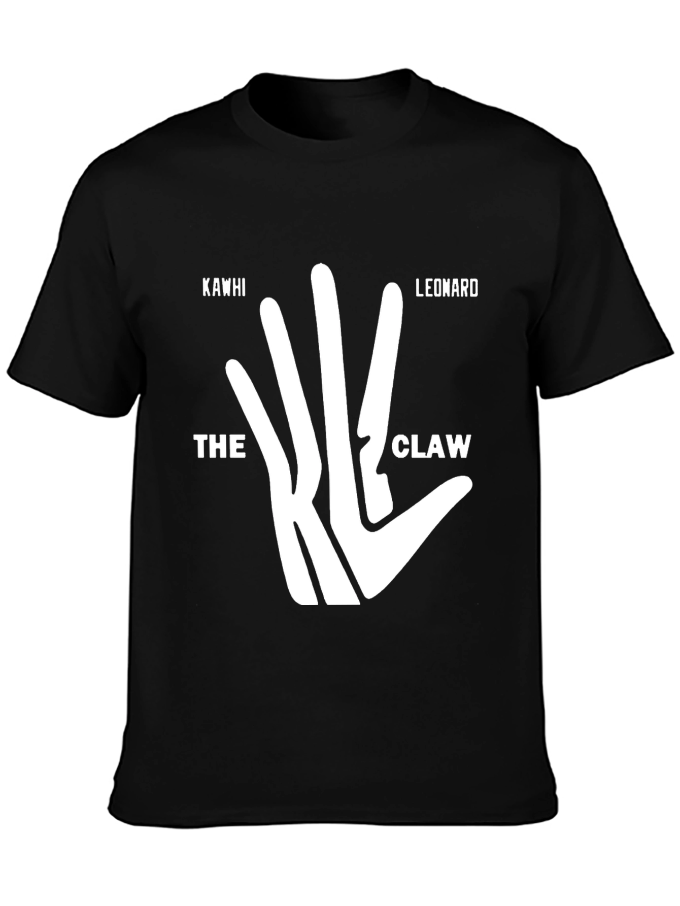 Kawhi Leonard The Claw Black T-Shirt