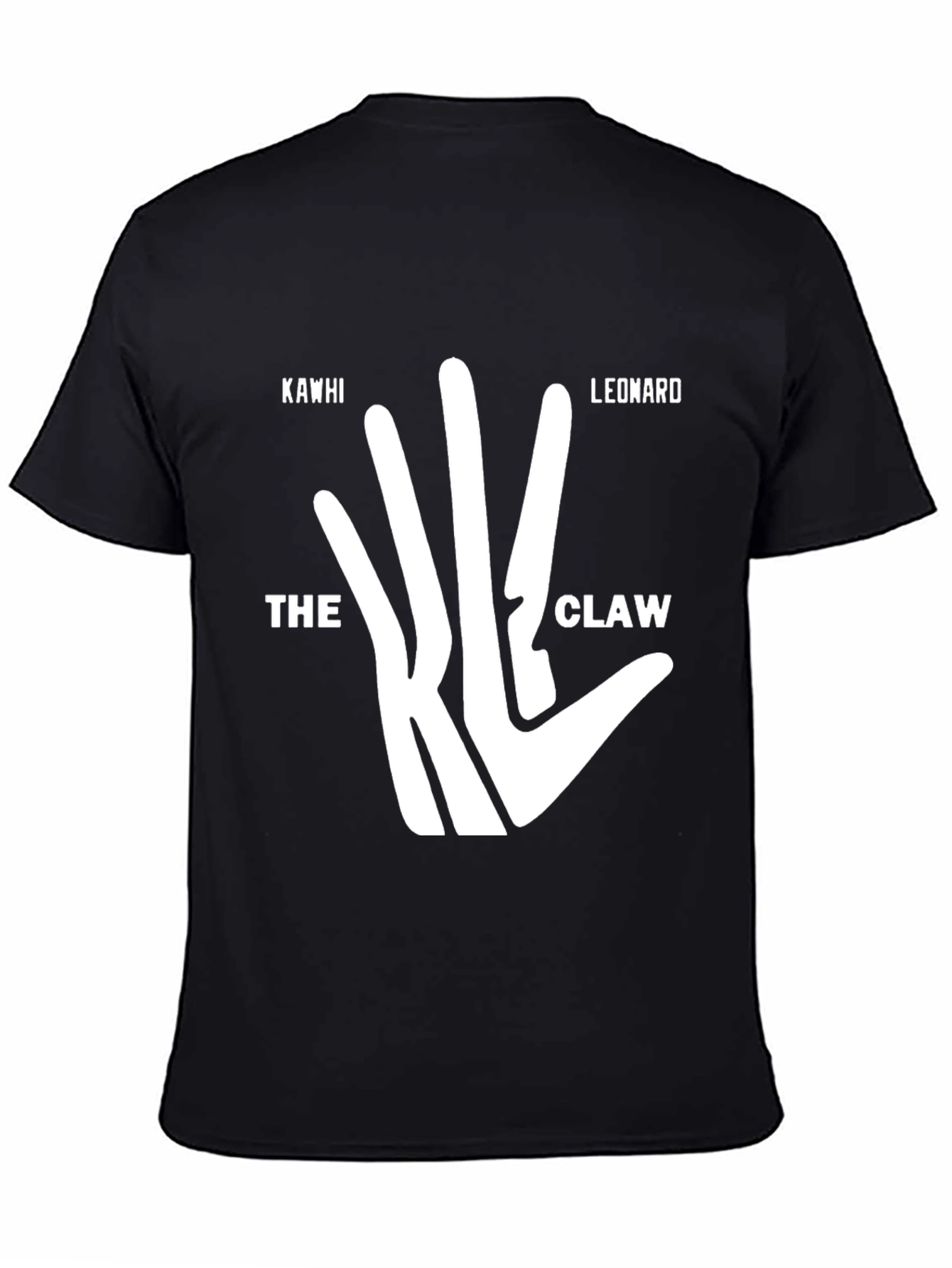 Kawhi Leonard The Claw Black T-Shirt