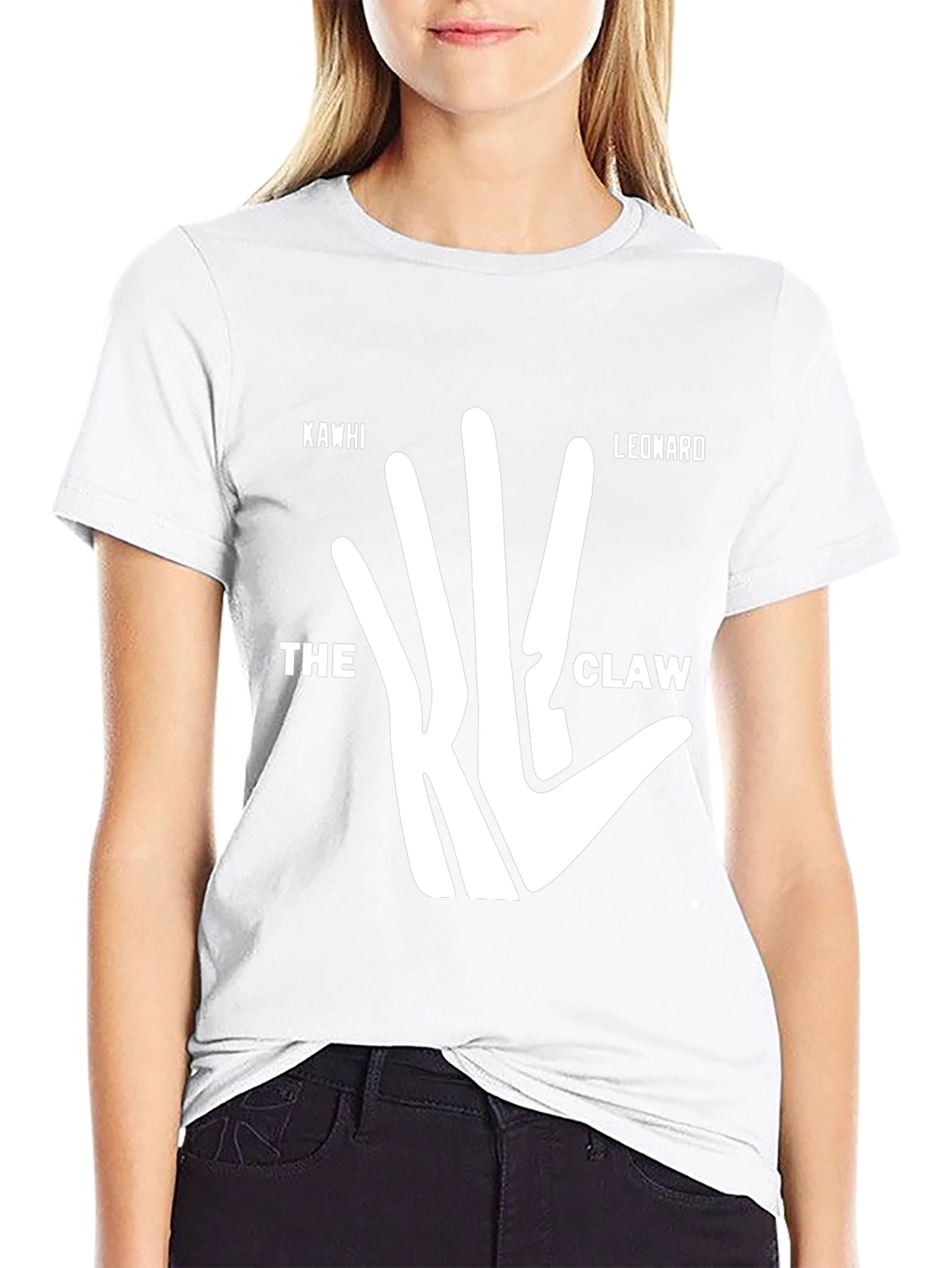 Kawhi Leonard The Claw Black T-Shirt
