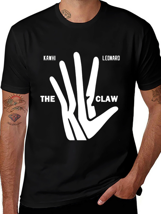 Kawhi Leonard The Claw Black T-Shirt