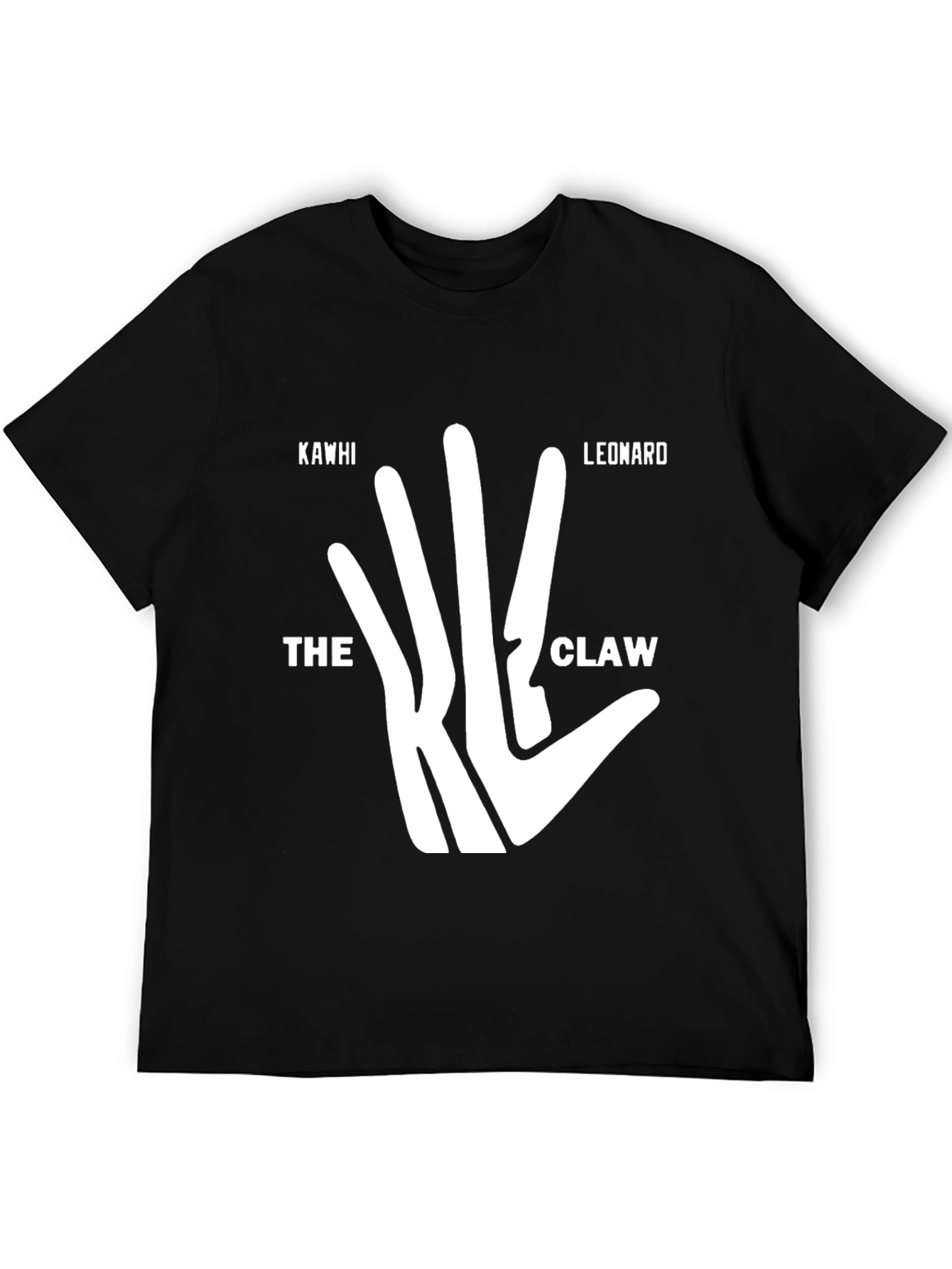 Kawhi Leonard The Claw Black T-Shirt