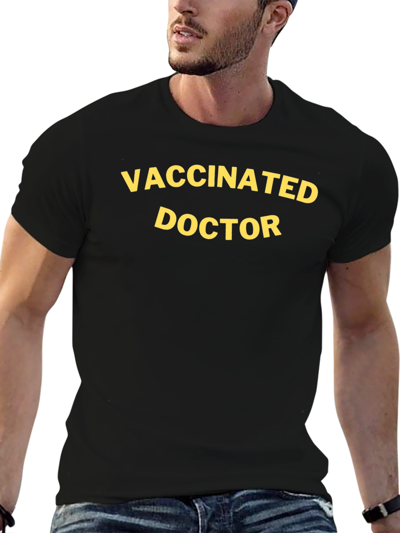 Vaccinated Doctor T-Shirt - Bold Statement Tee