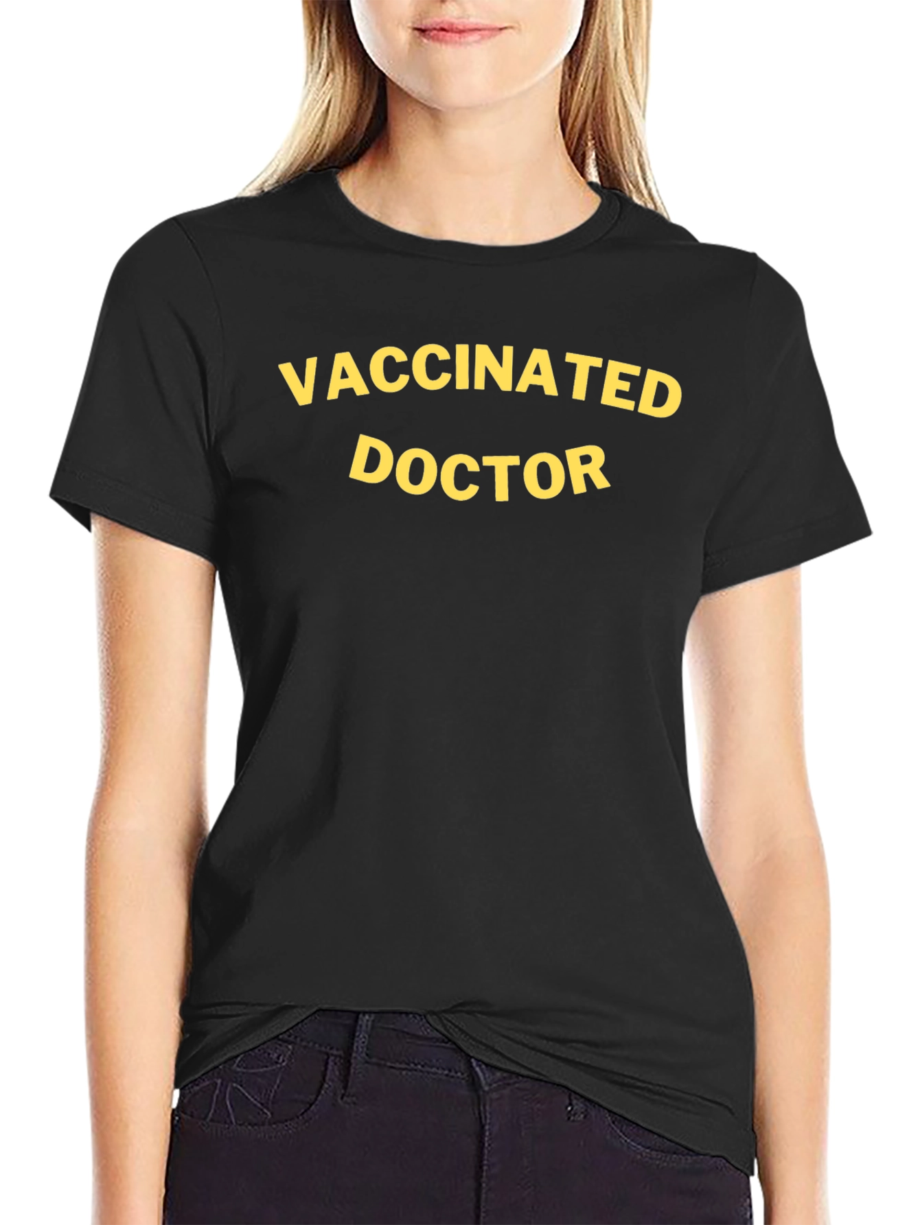 Vaccinated Doctor T-Shirt - Bold Statement Tee