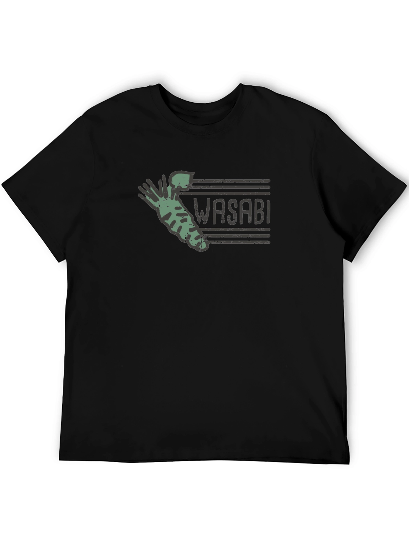 Wasabi Graphic Tee - Unique Japanese Food Shirt