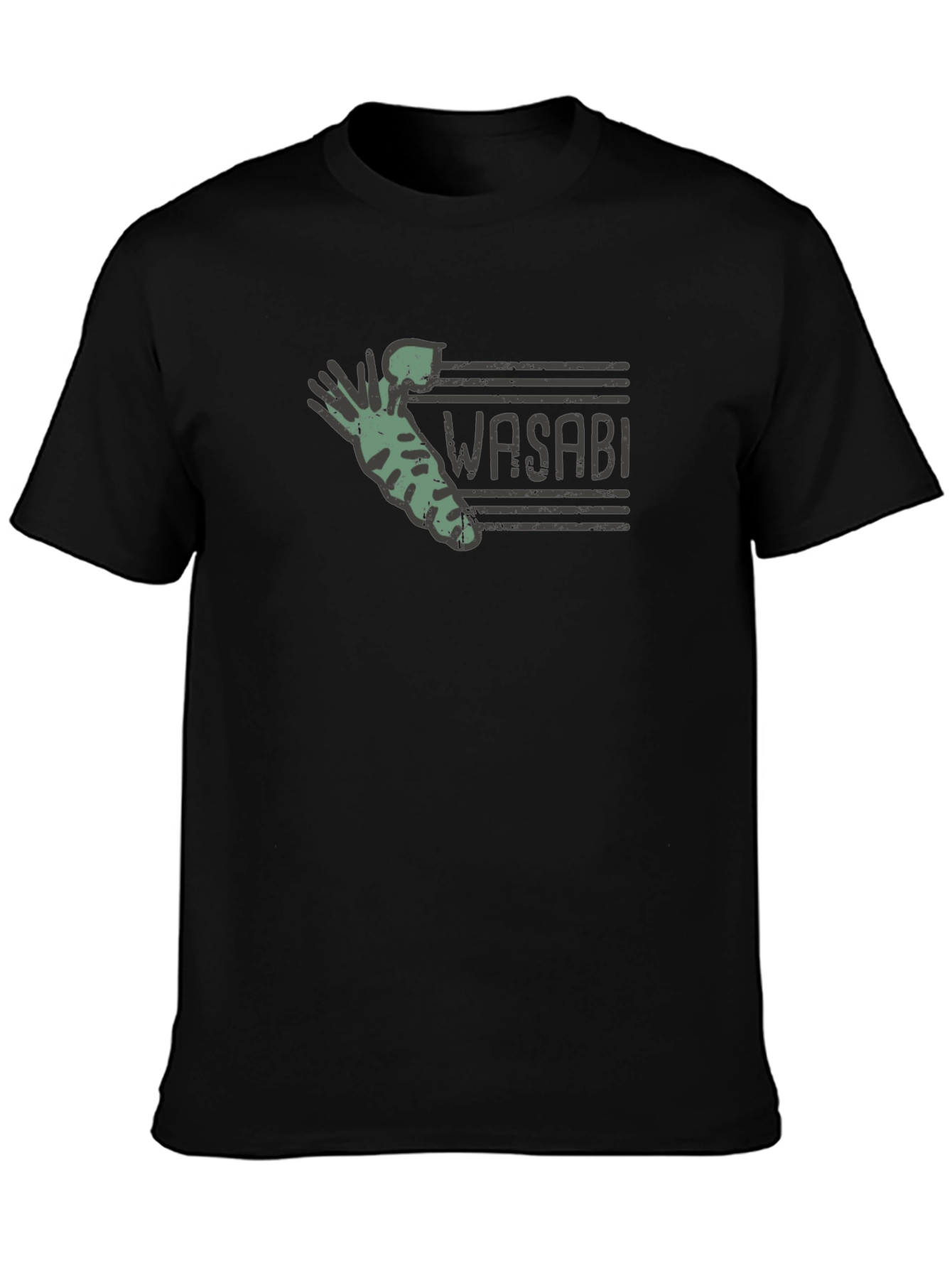 Wasabi Graphic Tee - Unique Japanese Food Shirt
