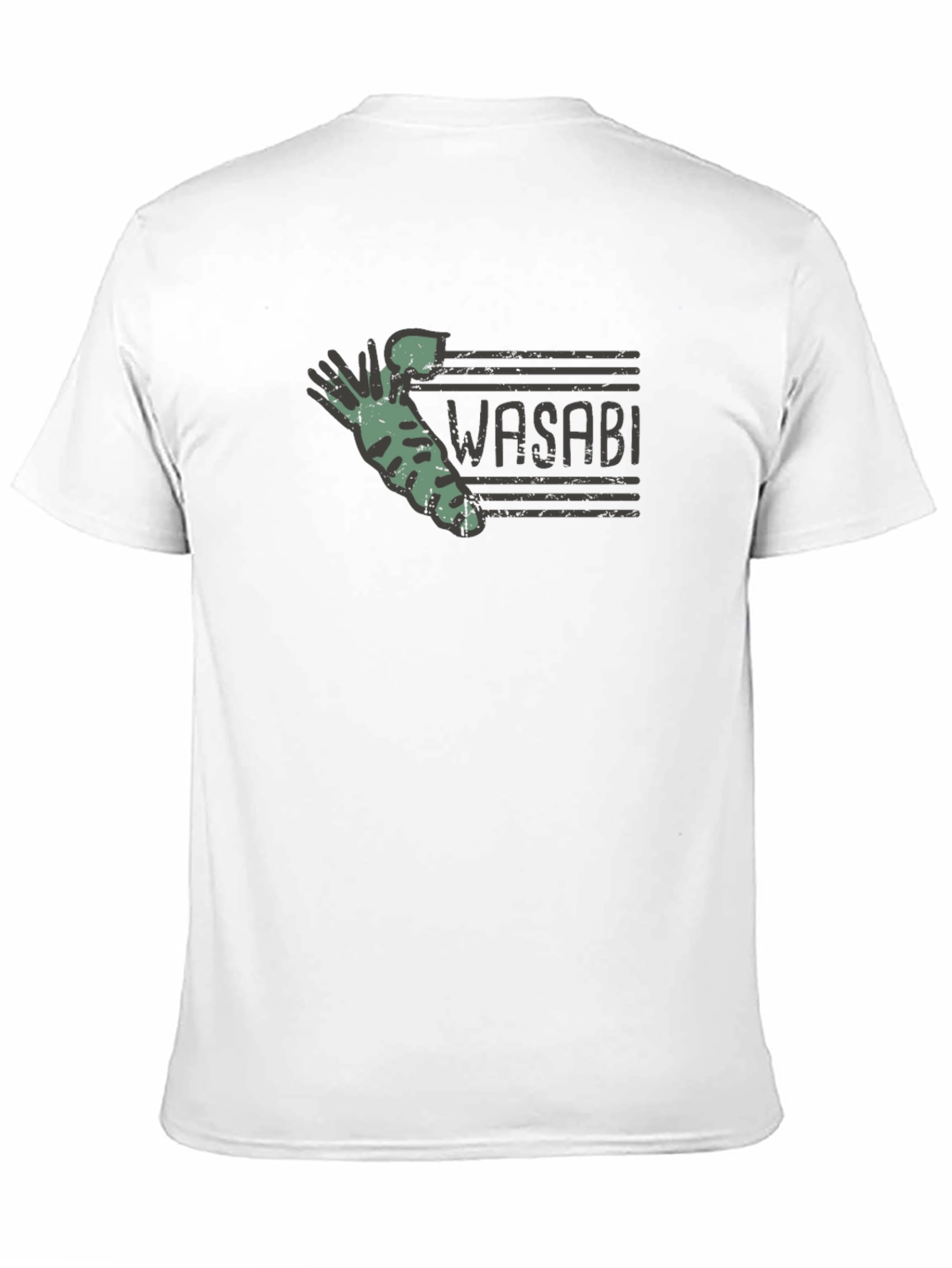 Wasabi Graphic Tee - Unique Japanese Food Shirt
