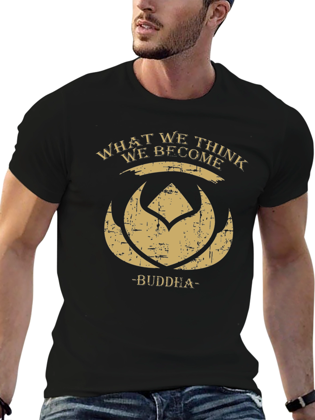 Buddha Quote Graphic Tee