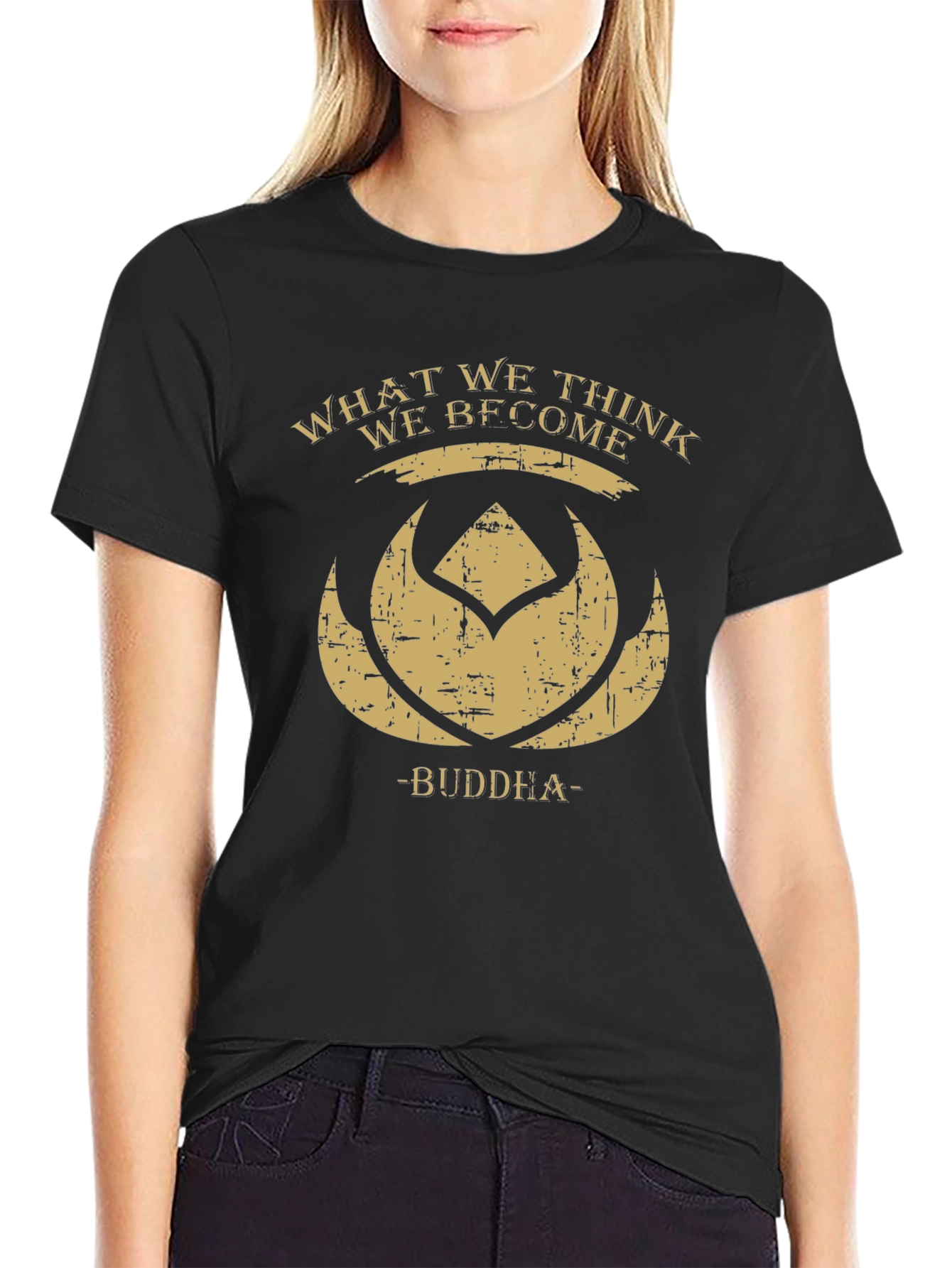 Buddha Quote Graphic Tee