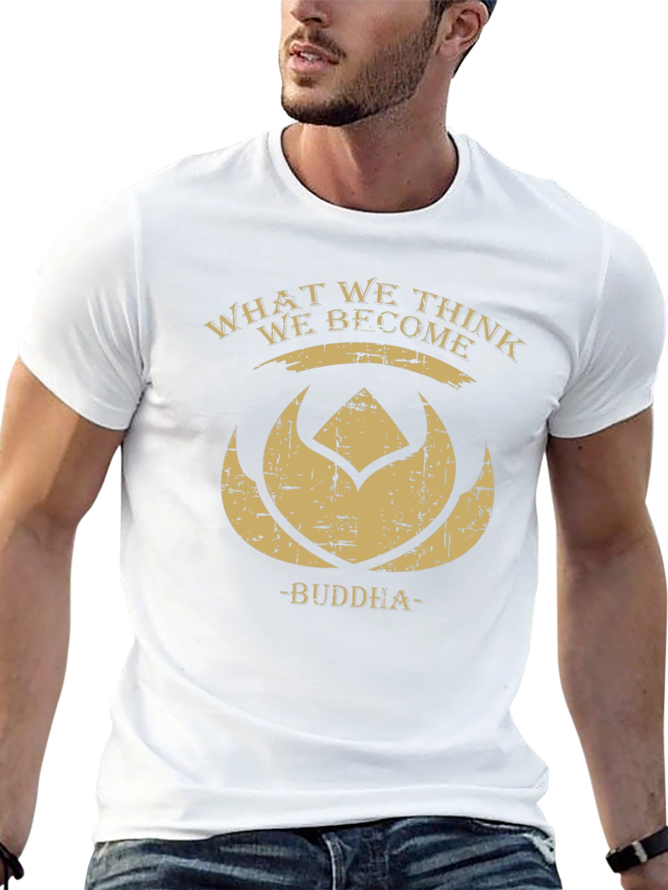 Buddha Quote Graphic Tee