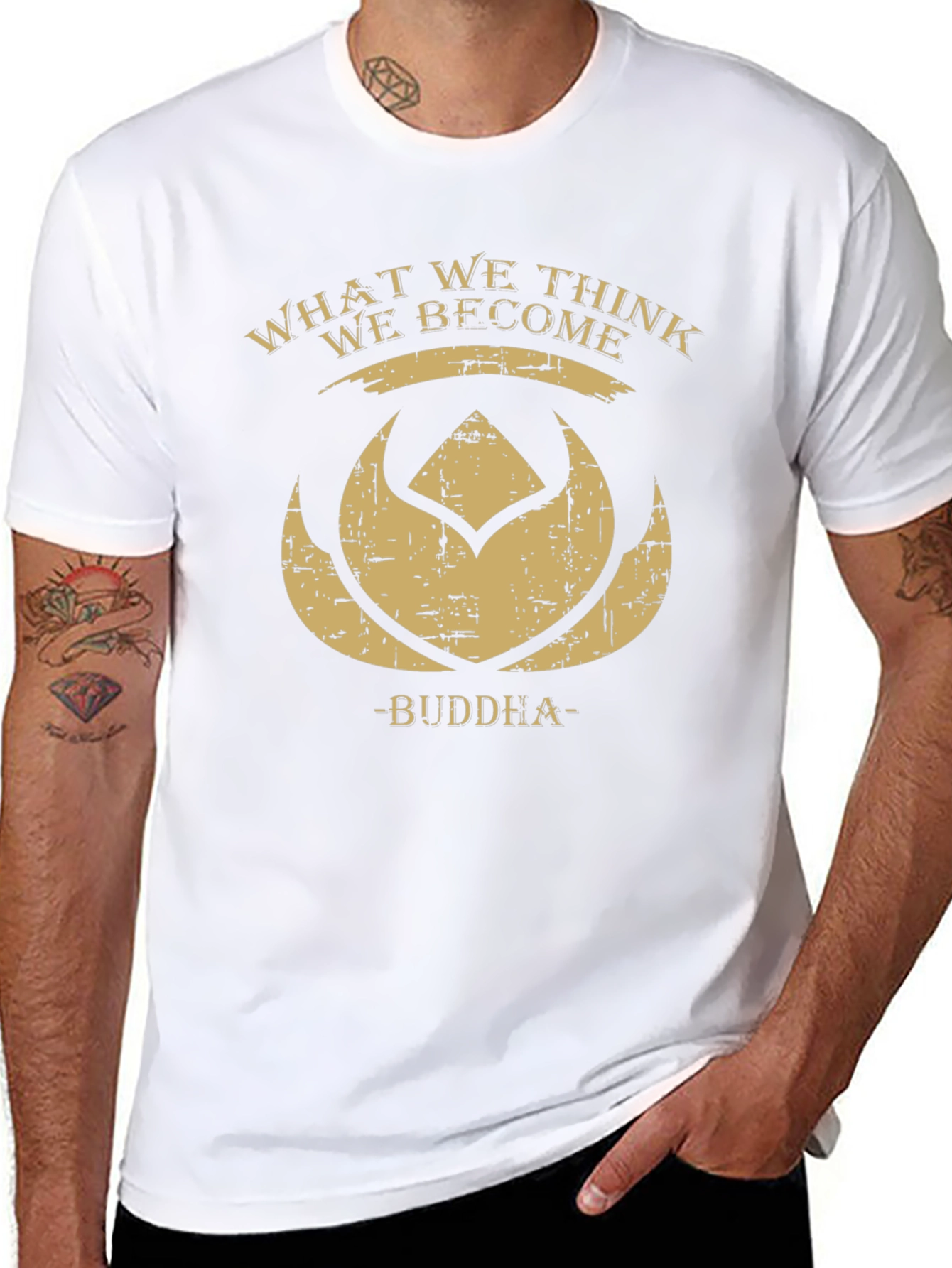 Buddha Quote Graphic Tee