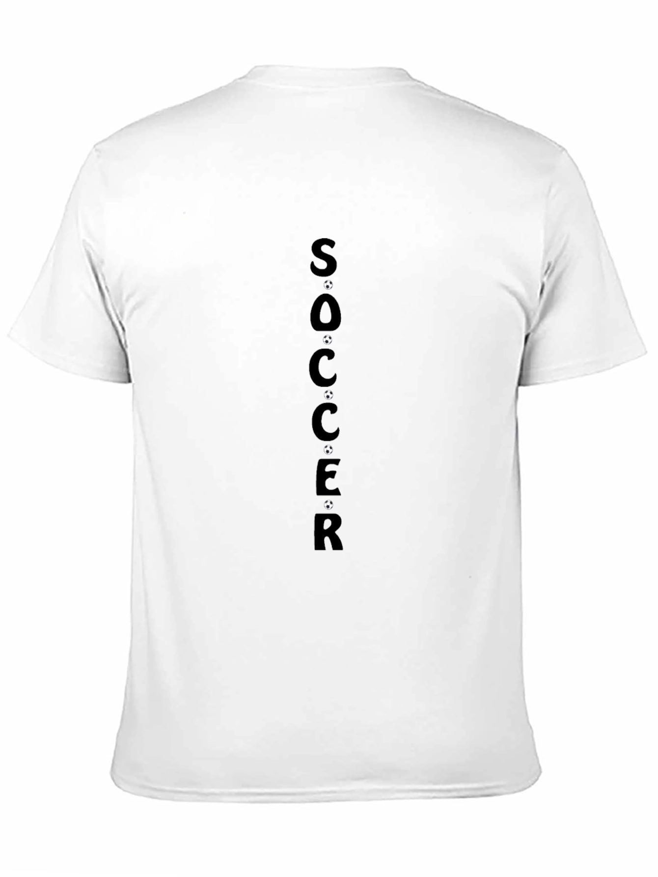 Soccer Graphic T-Shirt - Black - Mens