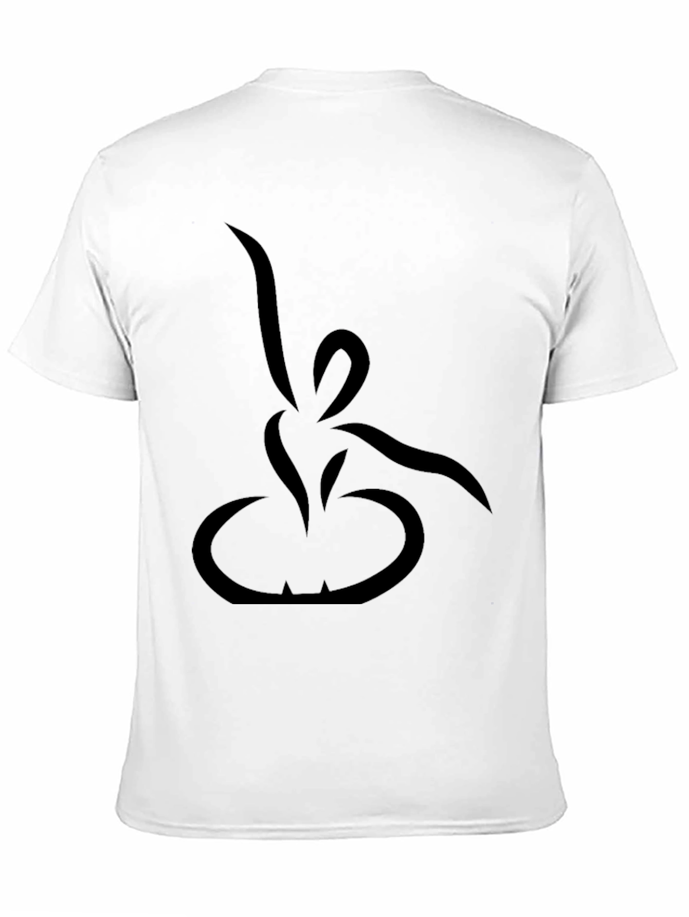 Modern Minimalist Black Graphic Tee