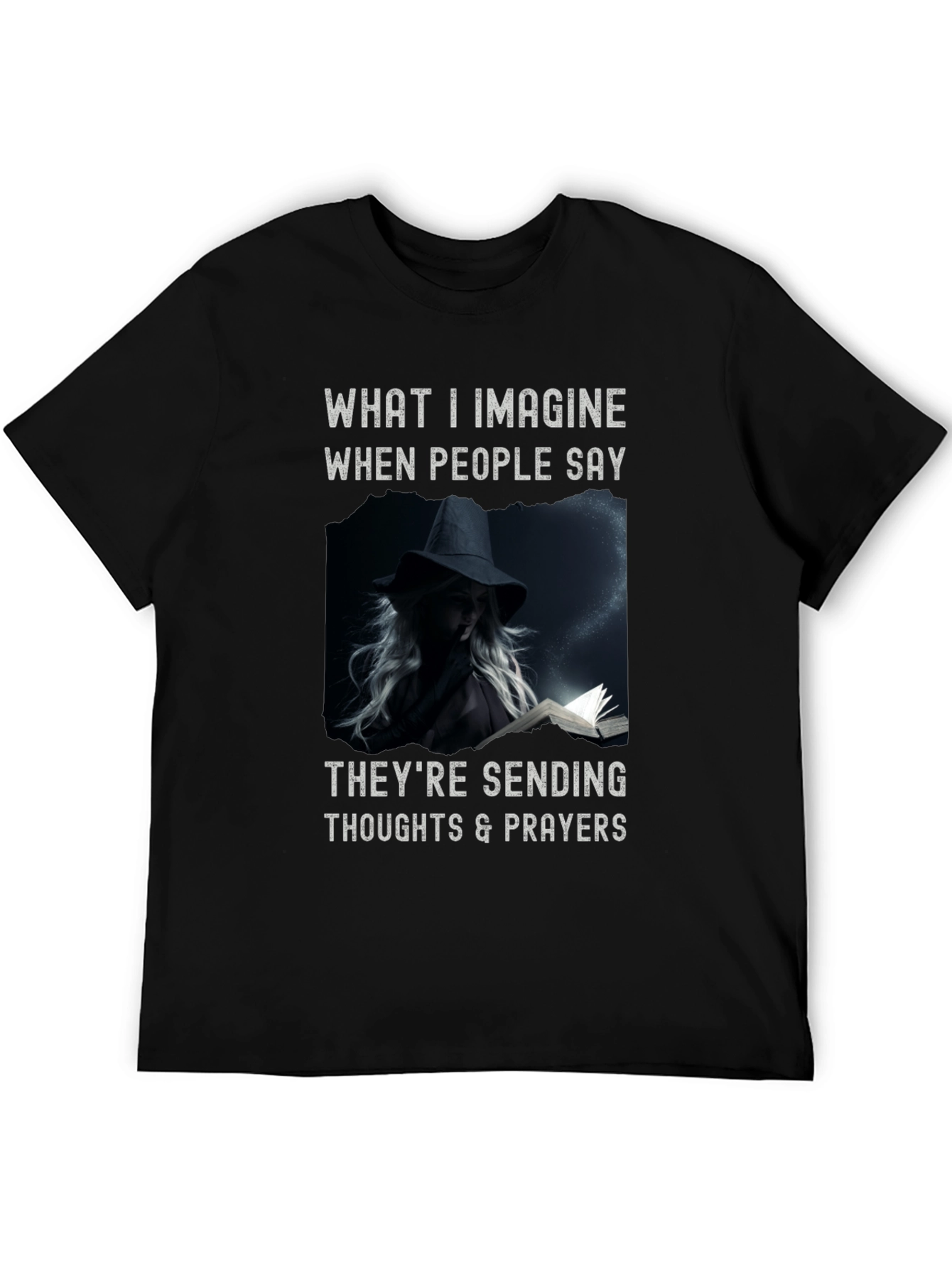 Witchcraft Tee: Thoughts & Prayers Graphic T-Shirt
