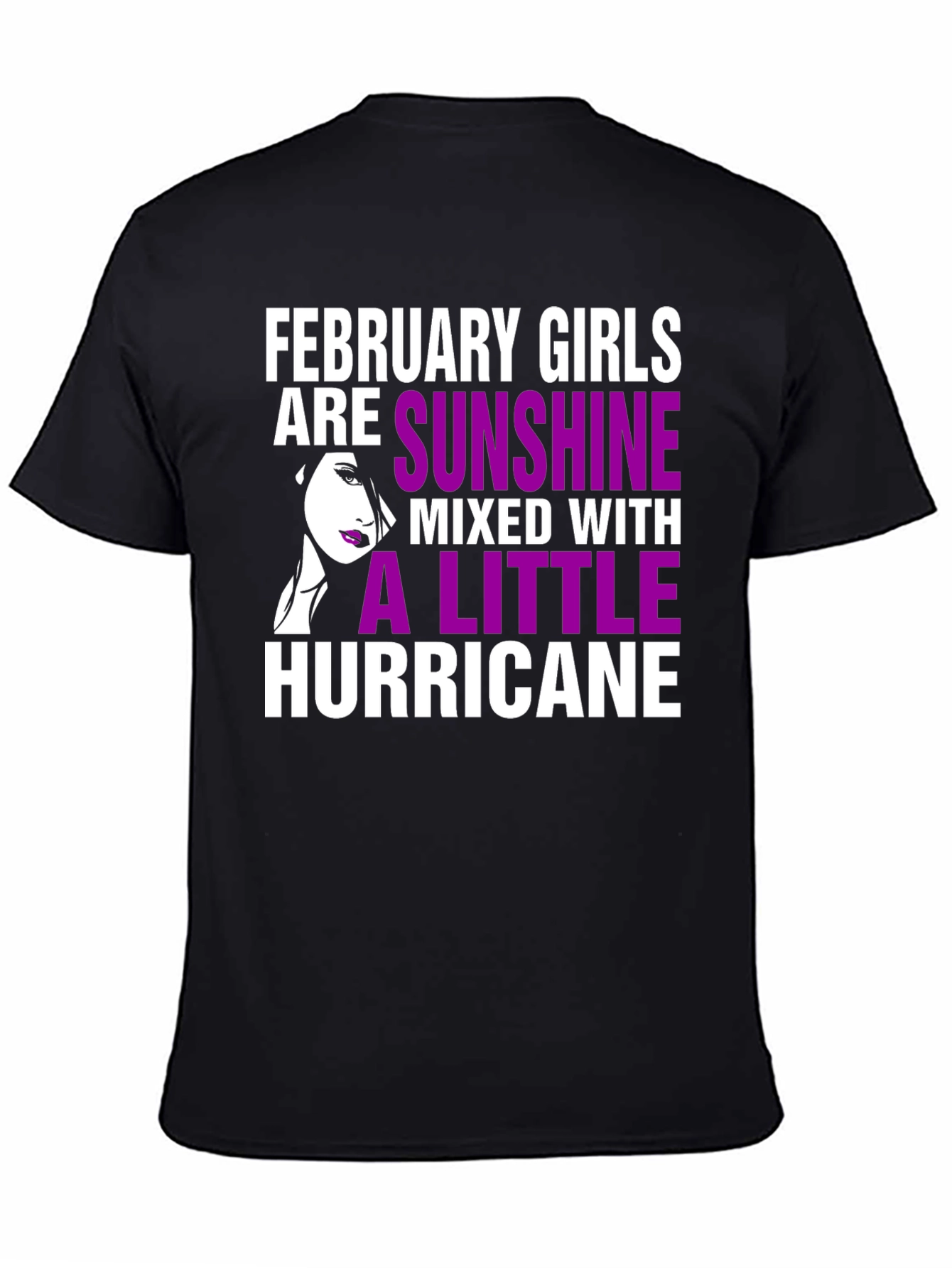 February Girls Sunshine Hurricane Graphic T-Shirt