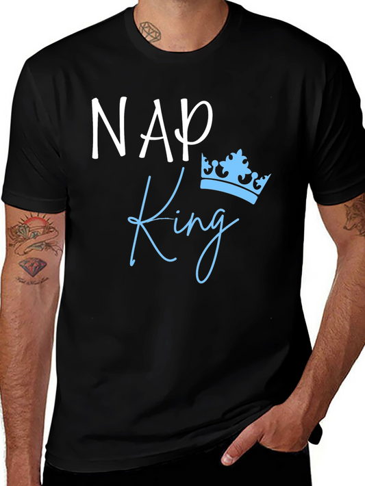 Nap King Graphic T-Shirt - Relax in Style!