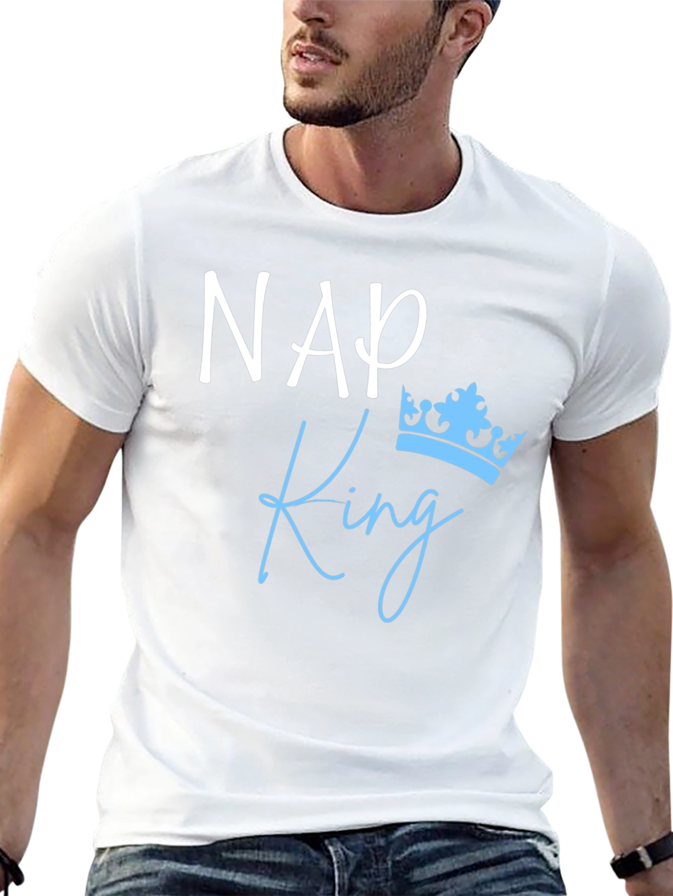 Nap King Graphic T-Shirt - Relax in Style!