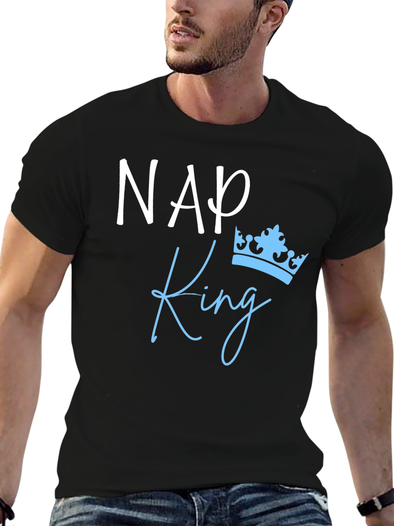 Nap King Graphic T-Shirt - Relax in Style!