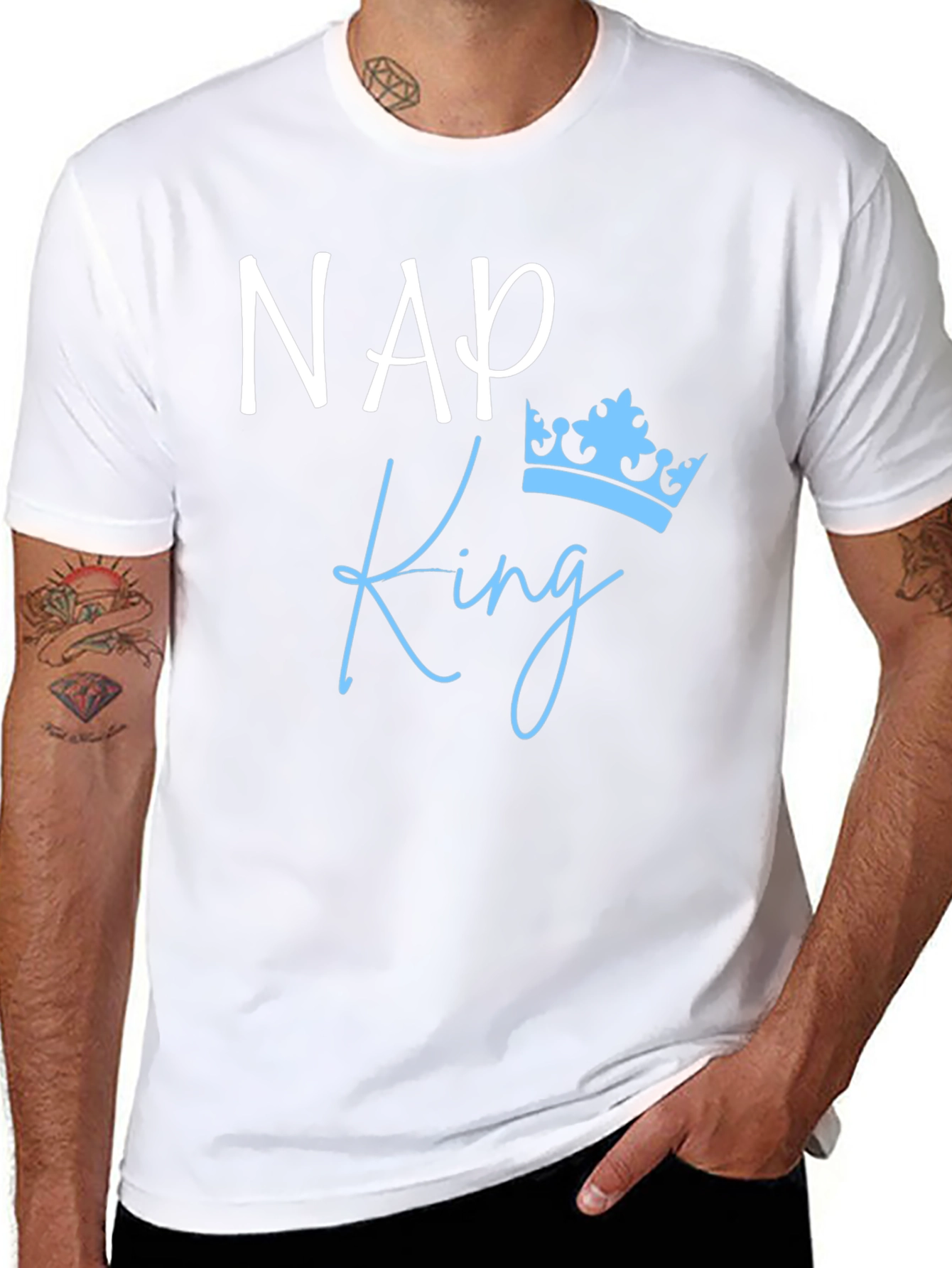 Nap King Graphic T-Shirt - Relax in Style!