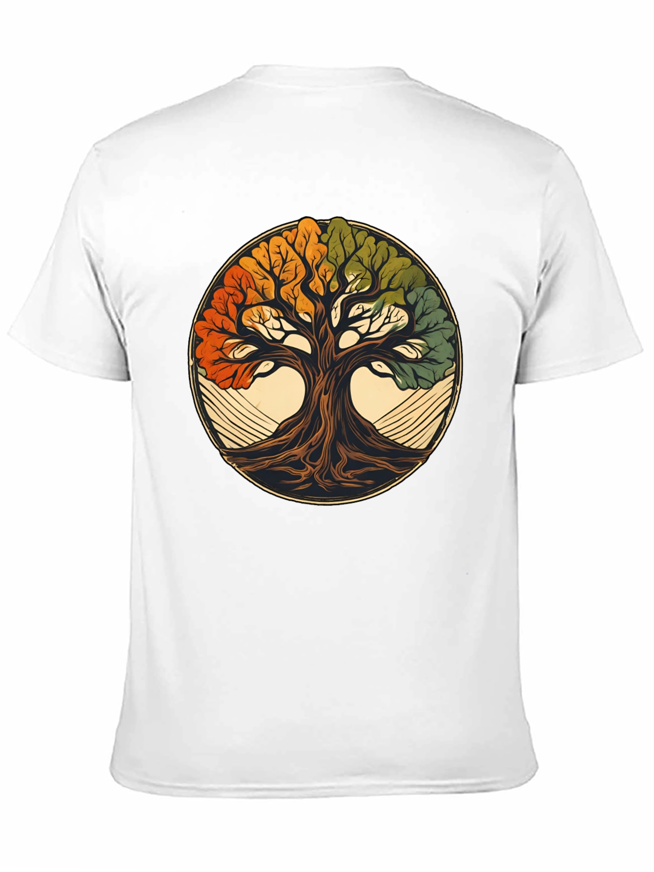 Tree of Life Graphic Tee - Nature Inspired Design