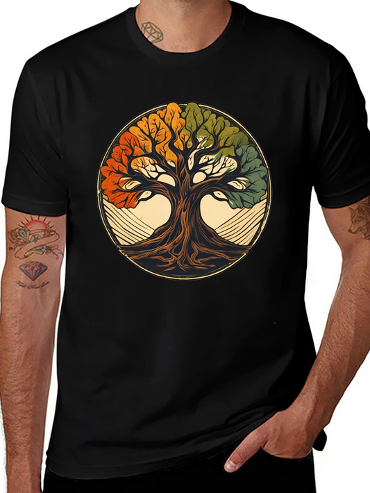 Tree of Life Graphic Tee - Nature Inspired Design