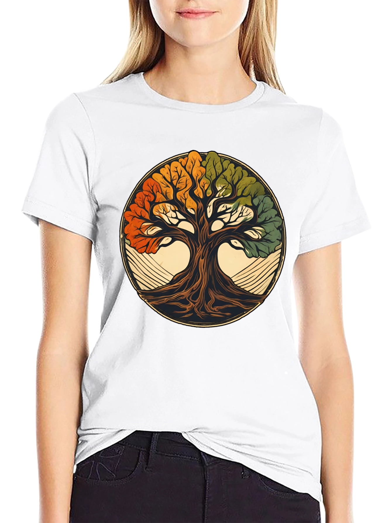Tree of Life Graphic Tee - Nature Inspired Design